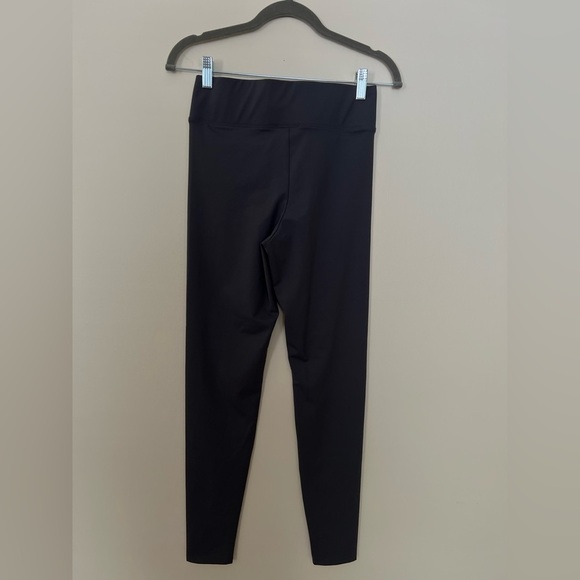 Express Womens High Waisted Crossover Activewear Gray Yoga Leggings Slim Fit XS - Picture 3 of 16